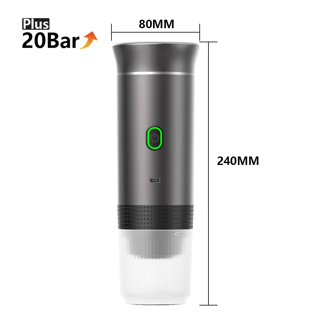 3-in-1 Tragbare Espressomaschine