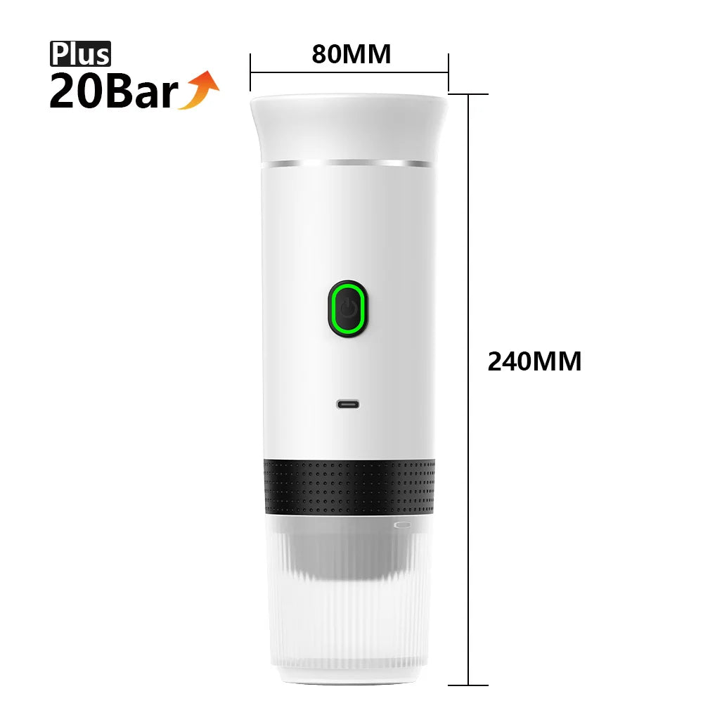 3-in-1 Tragbare Espressomaschine