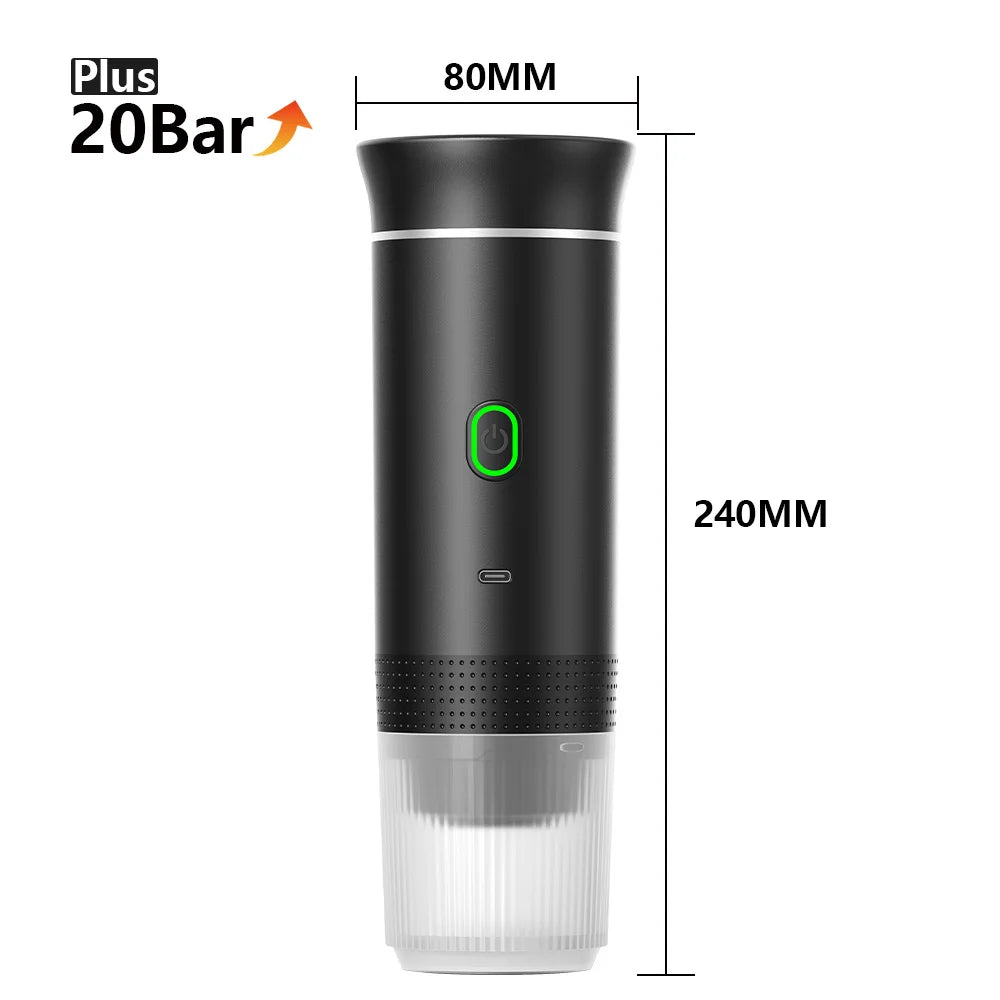 3-in-1 Tragbare Espressomaschine