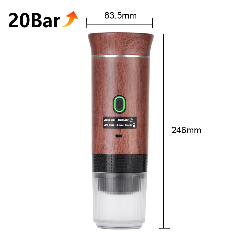 3-in-1 Tragbare Espressomaschine