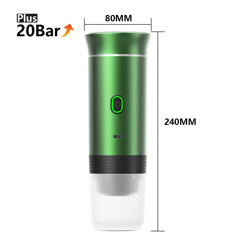 3-in-1 Tragbare Espressomaschine