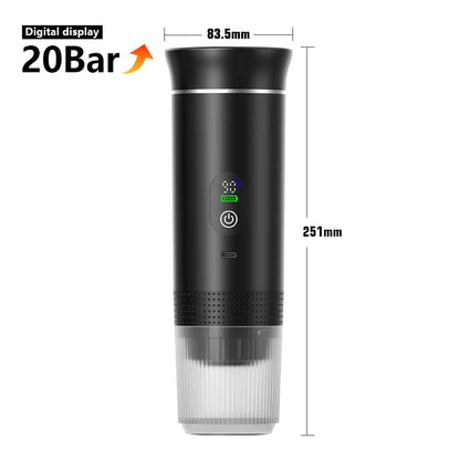 3-in-1 Tragbare Espressomaschine