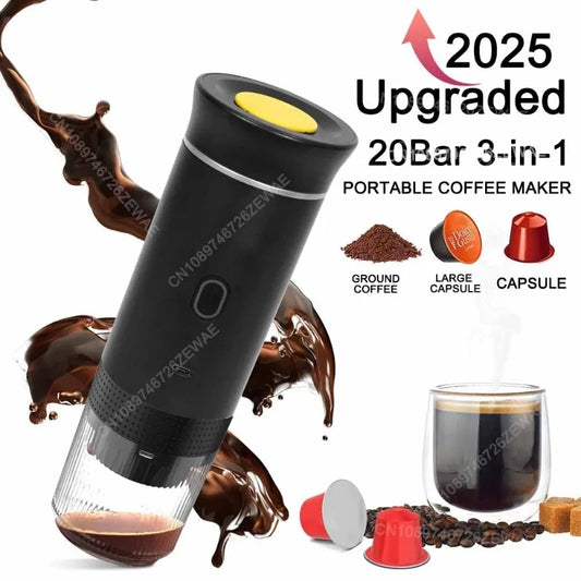 3-in-1 Tragbare Espressomaschine